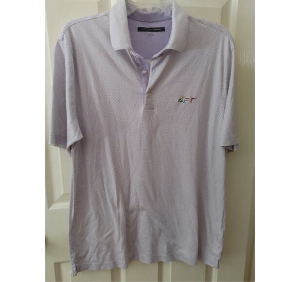Greg Norman Mens Polo Shirt Golf Shark Logo Large - Picture 1 of 6
